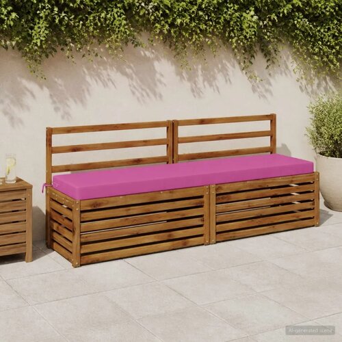  Jastučić za klupu SOEST 100% poliester Ružičasta - Ružičasta 200 x 40 x 8 cm Poliester Cijene
