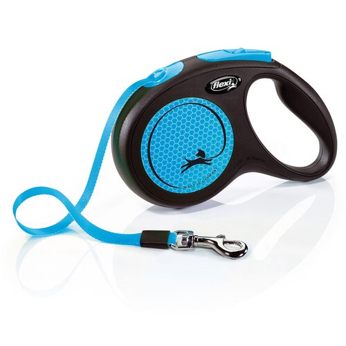 Flexi Povodac New Neon plavi, 5 m - M: do 25 kg Cijene