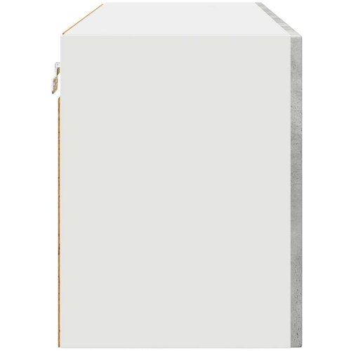 VidaXL zidni kuhinjski ormarić s policom betonski sivi 80 x 31 x 40 cm Slike