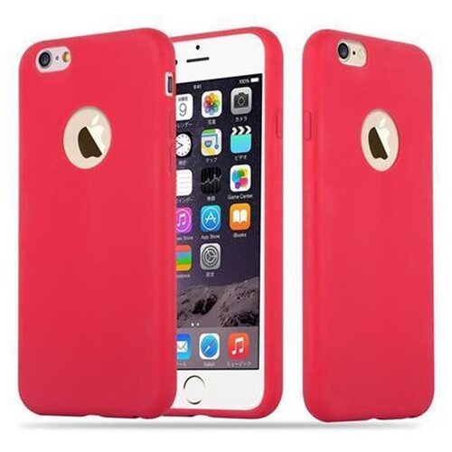 Cadorabo Ohišje, združljiv z Apple v Candy Red - Zaščitni pokrov iz fleksibilnega silikona TPU, (20570706) Cene