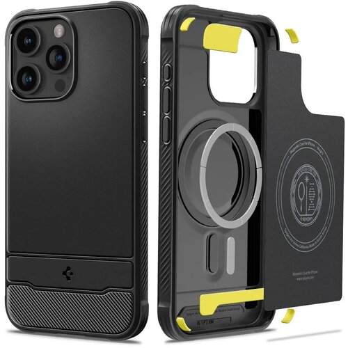  Spigen Rugged Armor Mag sa MagSafe iPhone 15 Pro mat crna Cene