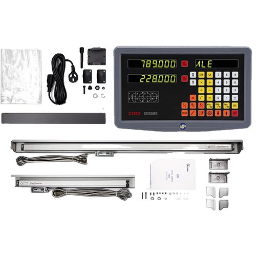 SupplySwap DRO Digitalni prikazni sistem, 0.005mm ločljivost, 2-osna funkcionalnost, DRO-2PCS KA300, (5000219881) Cene