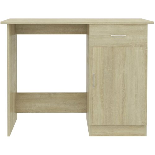  Radni stol boja hrasta sonome 100x50x76 cm konstruirano drvo Slike