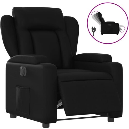 Maison Chic Električni naslanjač - Relax naslanjač črno umetno usnje, (22062168) Cene
