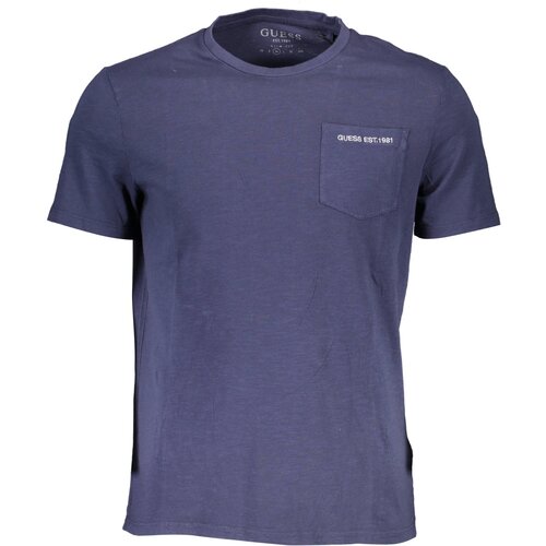 Guess Jeans SHORT SLEEVE T-SHIRT MEN BLUE Slike