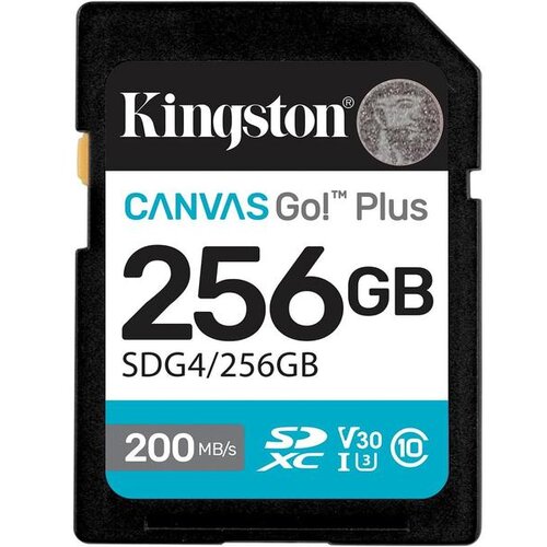 Sd KINGSTON 256 GB CANVAS GO PLUS Slike