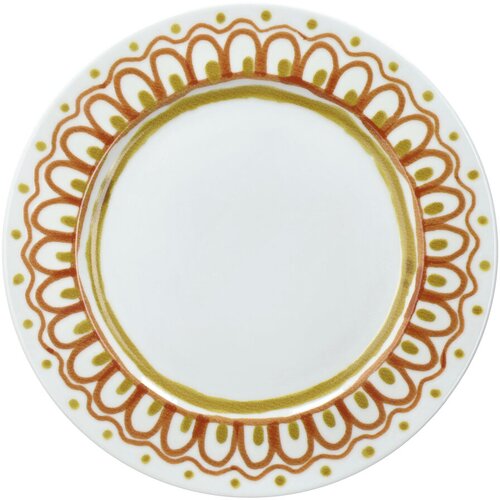 Tognana set plitkih tanjira manhattan, 27 cm, 6 komada, bež-beli Slike