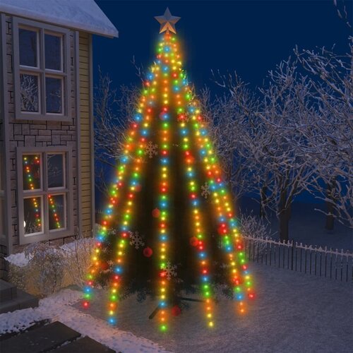 vidaXL Lučke za novoletno jelko 500 LED lučk barvne 500 cm Cene