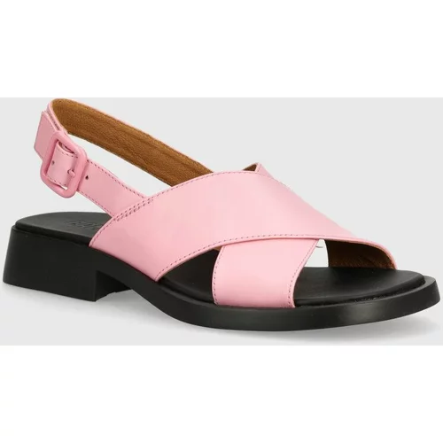 Camper Kožne sandale Dana za žene, boja: ružičasta, K201600-003