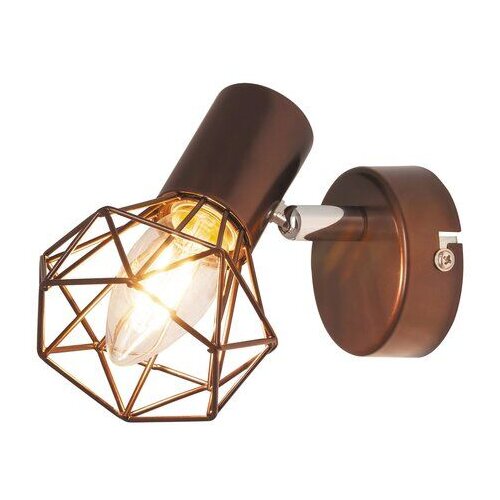 Rabalux odin spot lampa E14 1x max40W metal braon Cene