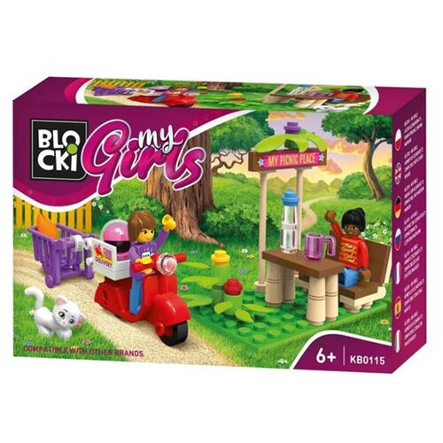  Kocke Blocki devojka na pikniku 76/0115 Cene