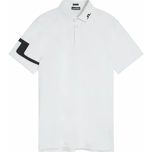 J.Lindeberg Heath Regular Fit Golf Polo White S