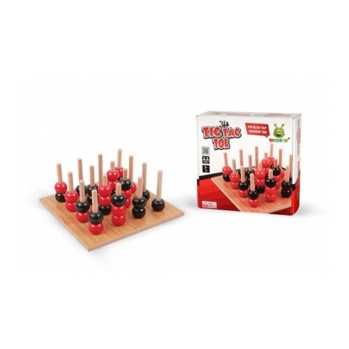  DRVENA DRUSTVENA IGRA TIC TAC TOE 71/103 Cene