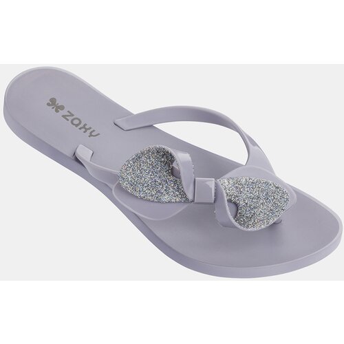 Zaxy Light purple women's flip-flops Cene