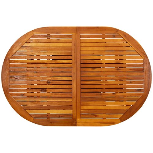  Vrtni stol od masivnog bagremovog drva (150-200) x 100 x 75 cm Slike