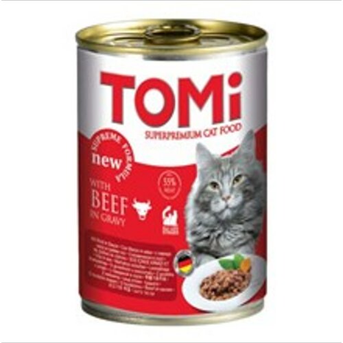 Tomi vlažna hrana za mačke govedina u sosu 400g Cene