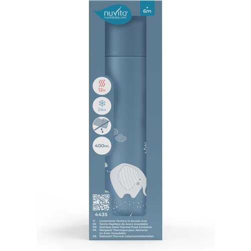 Nuvita termo steklenička 4435 400ml blue Slike