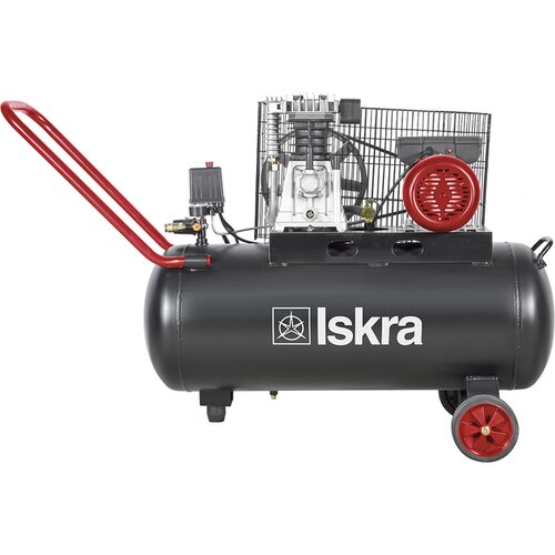 Iskra kompresor MB2065/100L (8 bara, 2,2 kw, sadržaj spremnika: 100 l) + bauhaus jamstvo 5 godina na uređaje na električni ili motorni pogon Cijene