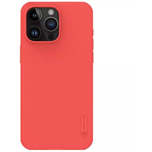 Nillkin maska super frost pro za iphone 15 pro/ crvena Slike