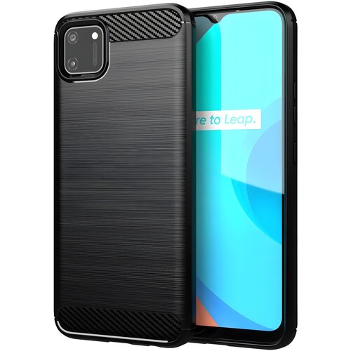 IZMAEL.eu Futrola Carbon Shield TPU za Realme C11 - Crna Cene