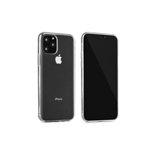 Ultra tanek silikonski ovitek za iPhone 14 Pro Max - prozoren Slike