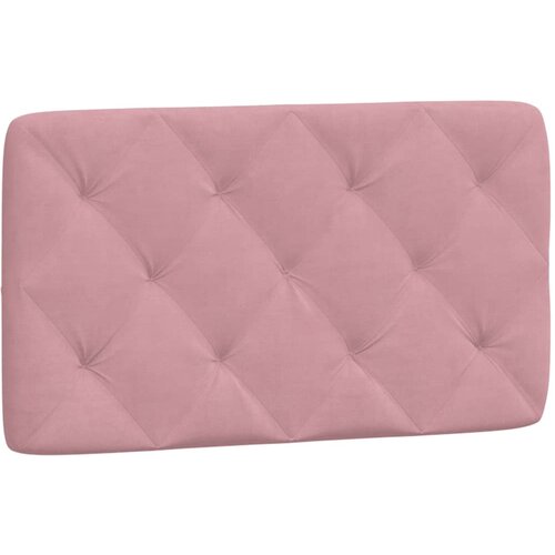 VidaXL Vzglavna stranica roza 80 cm žamet, (21081743) Slike