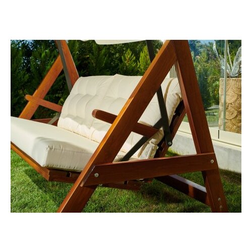 Hanah home Paris 2000 - Beige Beige Garden Triple Swing Chair Cene