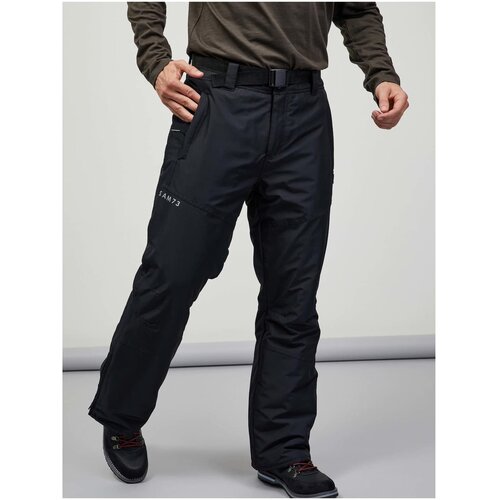 SAM73 Black Men&amp;#039;s Pants with Belt SAM 73 Ord - Men&amp;#039;s Slike