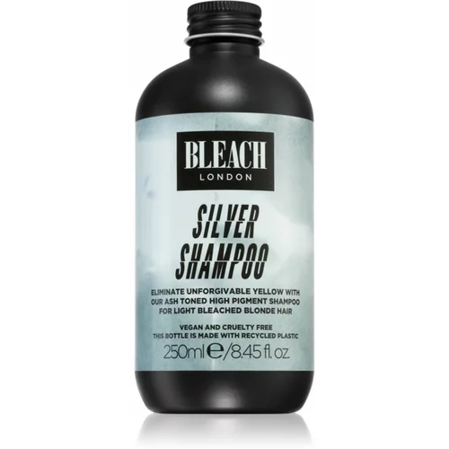 Bleach London Silver šampon za posvetljene in blond lase 250 ml