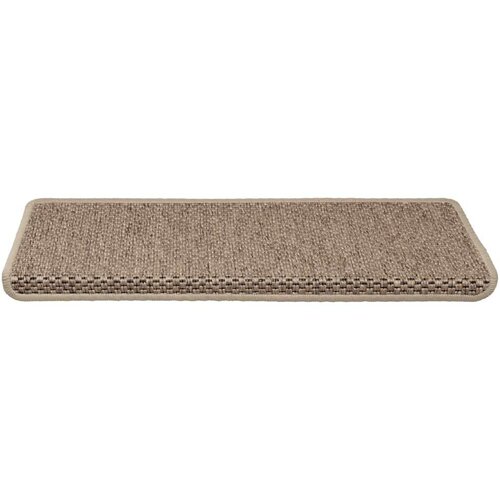 VidaXL Samoljepljivi otirači za stepenice 30kom 65x21x4cm boja pijeska Slike