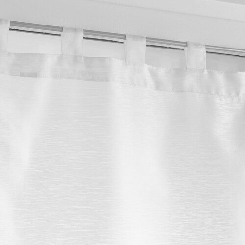 Douceur d int&amp;eacute;rieur Bele prosojne zavese v kompletu 2 ks 45x90 cm Lissea &amp;ndash; Slike
