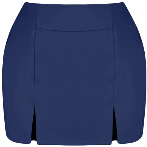 Trendyol Shorts - Navy blue - High Waist