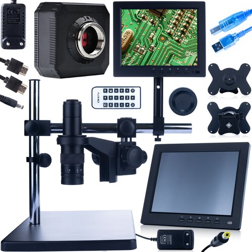 Rosfix digitalni mikroskop z nastavljivo roko earth pro MCEP-0,5X-PZRR + 8-PALČNI zaslon+ držalo za digitalni mikroskop+ kamera orion pro, (22084180) Cene