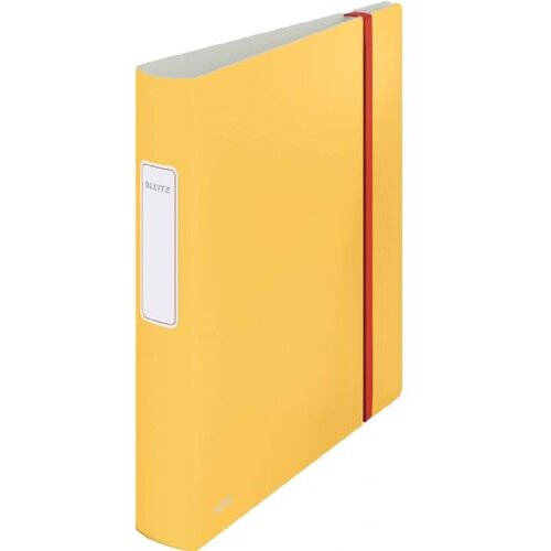 Zweckform Mapa register leitz cosy a4 2r z elastiko 60mm rumena 10390019 Slike