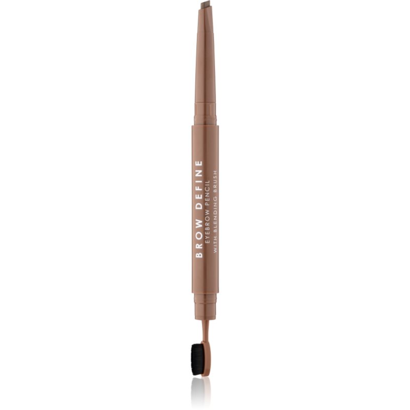 MUA Makeup Academy Brow Define svinčnik za obrvi s krtačko odtenek Mid Brown 0.25 g Cene