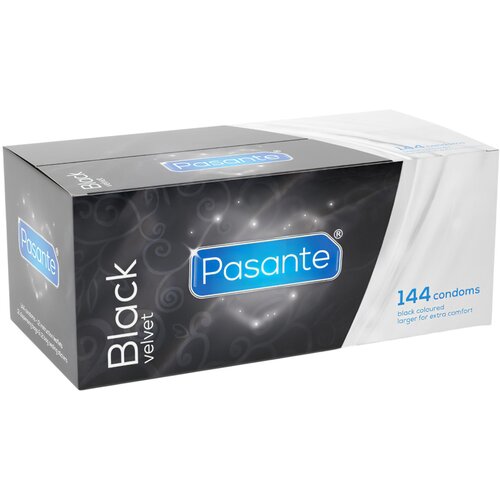 Pasante kondomi Black Velvet, 144 kom Slike