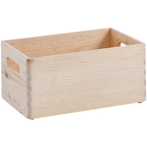 ZELLER kutija za slaganje (D x Š x V: 30 x 20 x 15 cm, S, Crnogorično drvo) Cijene