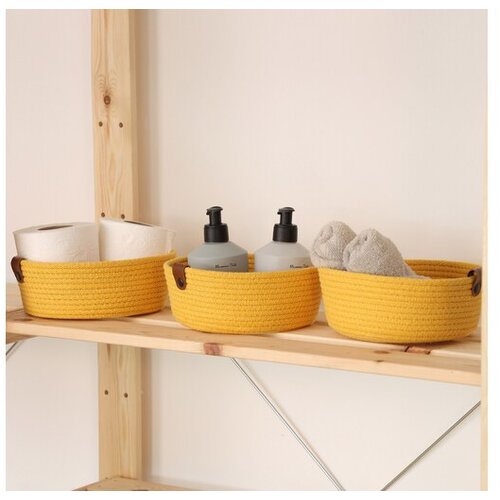 Aberto Design set pamučnih korpi 3 komada JUT03002205D Slike