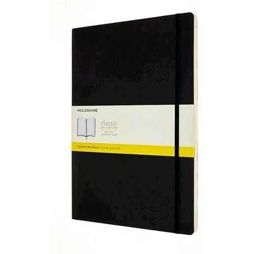 Moleskin E notebook, a4, karo, mehke platnice M-602879
