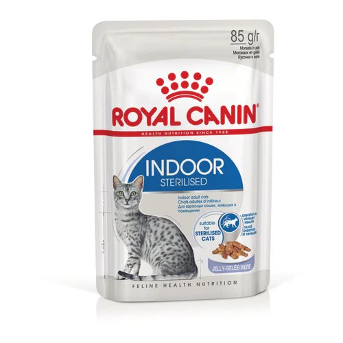 Royal Canin Cat Indoor Sterilised u želeu, vrećica 85 g Cijene