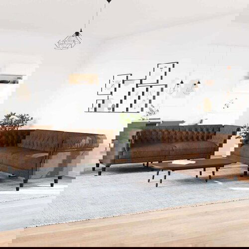  Set sofe 2 pcs Smeđa 201.5 x 74.5 x 74.5 cm tkanina Cijene