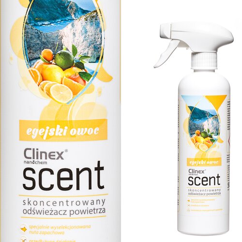 Clinex Koncentrirani osvežilec zraka razpr&scaron;en na povr&scaron;ine Scent - Aegean Fruit 500ML, (21389356) Cene