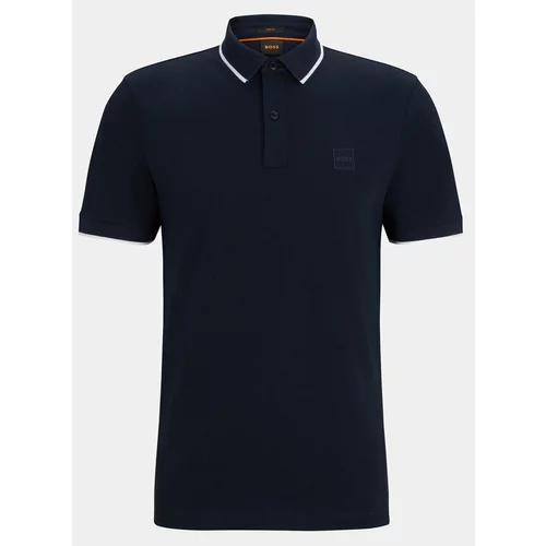 Boss Polo majica Passertip 50507699 Mornarsko modra Slim Fit