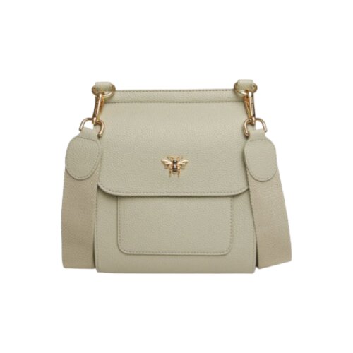 Fancy Metal Goods Ltd Alice Wheeler - Torba - Bloomsbury, Pistachio, Crossbody Cene