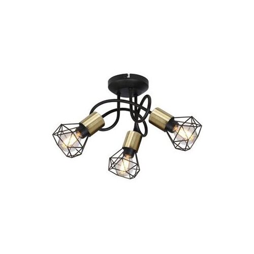 SPOT svjetiljka 3xE14 40W metal mreža 230V dekorativna crna XARA I Cijene