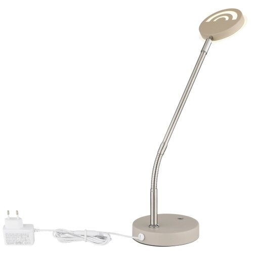 Globo 58504TSA - LED prigu&amp;scaron;iva dodirna stona lampa SILVIO LED/6,5W/230V bež Slike