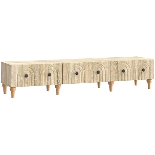 TV ormar Hrast sonoma 147 x 34,5 x 30 cm Konstruirano drvo Cene