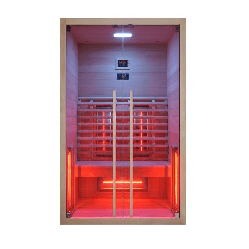 Sanotechnik infracrvena sauna Ruby 2 (5 infracrvenih reflektora, 120 x 100 x 195 cm) Cijene