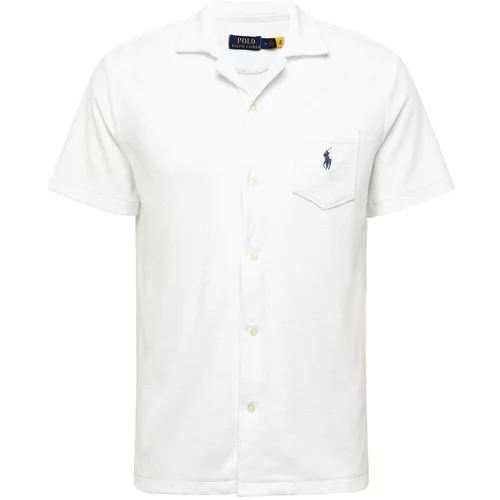 Polo Ralph Lauren Košulja mornarsko plava / bijela