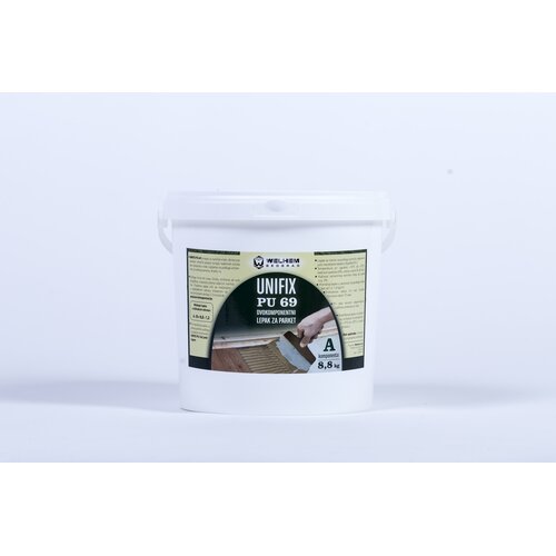 WELHEM Unifix PU 69 Lepak za parket, Dvokomponentni, 10kg Slike